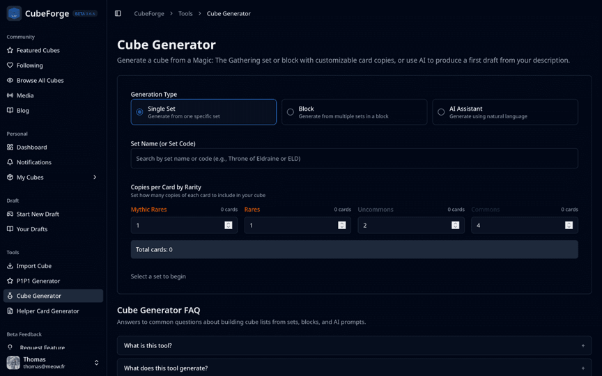 CubeForge set cube generator article cover